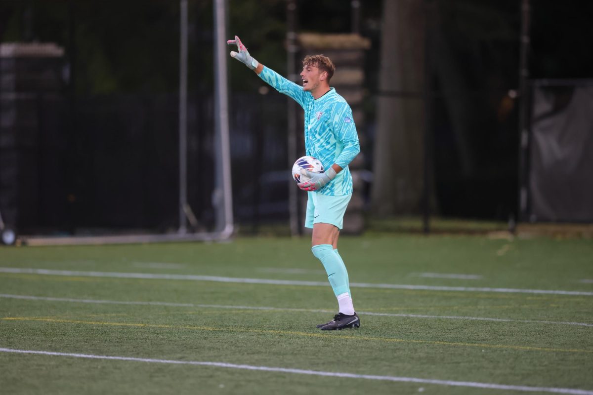 Tristan Stephani, the Rams’ graduate goalkeeper, played for 1280 total minutes during his first and only season with the team.