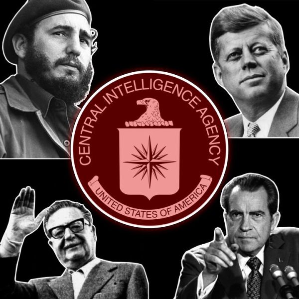 The U.S. stands as a global economic empire, relying on belligerent covert operations to retain its power.